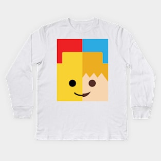 Lego Playmobil Kids Long Sleeve T-Shirt